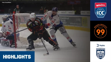 win2day ICE Hockey League: Moser Medical Graz99ers vs. Hydro Fehervar AV 19 | Highlights