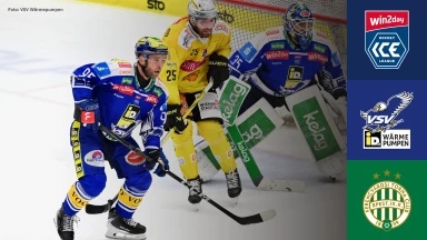 win2day ICE Hockey League: EC IDM Wärmepumpen VSV vs. FTC-Telekom Budapest | Highlights