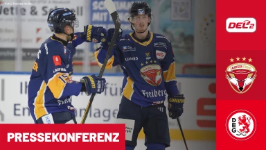 DEL2: Lausitzer Füchse vs. Düsseldorfer EG | Pressekonferenz