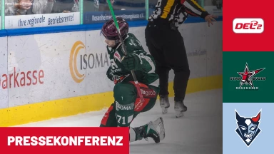 DEL2: Starbulls Rosenheim vs. Blue Devils Weiden | Pressekonferenz