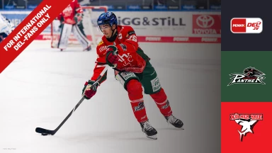 For international fans only - Augsburger Panther vs. Kölner Haie