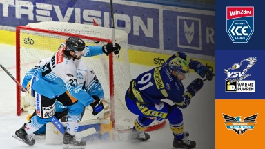 win2day ICE Hockey League: EC iDM Wärmepumpen VSV vs. Steinbach Black Wings Linz