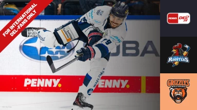 For international fans only - Iserlohn Roosters vs. Grizzlys Wolfsburg