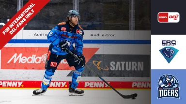 For international fans only - ERC Ingolstadt vs. Straubing Tigers