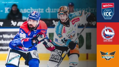 win2day ICE Hockey League: HC TIWAG Innsbruck - Die Haie vs. Steinbach Black Wings Linz