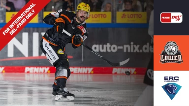 For international fans only - Löwen Frankfurt vs. ERC Ingolstadt
