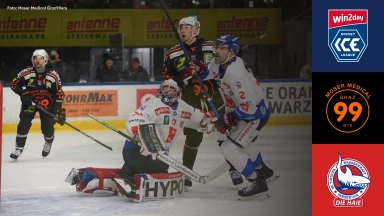 win2day ICE Hockey League: Moser Medical Graz99ers vs. HC TIWAG Innsbruck