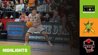 ProA: Artland Dragons vs. GIESSEN 46ers | Highlights