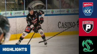 win2day ICE Hockey League: Pioneers Vorarlberg vs. Olimpija Ljubljana | Highlights
