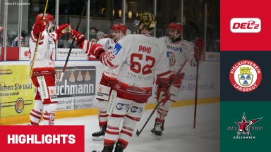 DEL2: EV Landshut vs. Starbulls Rosenheim I Highlights