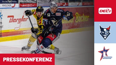 DEL2: Blue Devils Weiden vs. Ravensburg Towerstars I Pressekonferenz