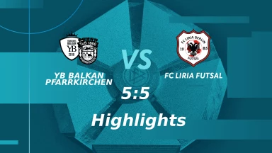 Highlights: YB Balkan Pfarrkirchen vs. FC Liria Berlin - Futsal Bundesliga 5:5