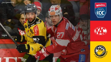 win2day ICE Hockey League: EC KAC vs. HC Falkensteiner Pustertal
