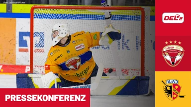 DEL2: Lausitzer Füchse vs. ESV Kaufbeuren | Pressekonferenz
