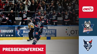DEL2: EC Kassel Huskies vs. Blue Devils Weiden | Pressekonferenz