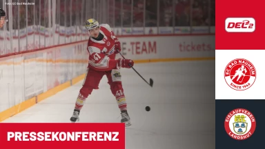 DEL2: EC Bad Nauheim vs. EV Landshut | Pressekonferenz