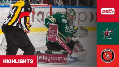 DEL2: Starbulls Rosenheim vs. Eispiraten Crimmitschau I Highlights