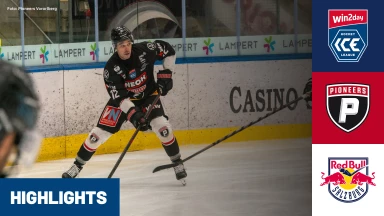 win2day ICE Hockey League: Pioneers Vorarlberg vs. EC Red Bull Salzburg | Highlights