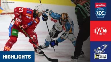 win2day ICE Hockey League: EC KAC vs. EC VSV | Highlights