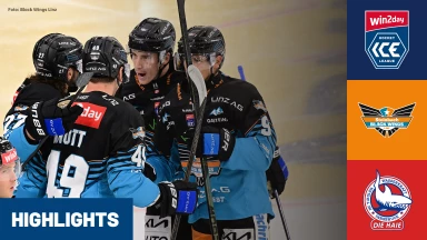 win2day ICE Hockey League: Steinbach Black Wings Linz vs. HC TIWAG Innsbruck I Highlights