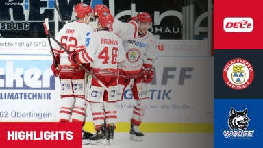 DEL2: EV Landshut vs. EHC Freiburg | Highlights