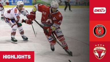 DEL2: Eispiraten Crimmitschau vs. Lausitzer Füchse | Highlights