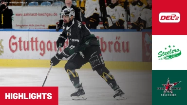 DEL2: Bietigheim Steelers vs. Starbulls Rosenheim | Highlights