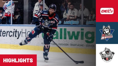 DEL2: EC Kassel Huskies vs. Eisbären Regensburg | Highlights