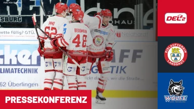 DEL2: EV Landshut vs. EHC Freiburg | Pressekonferenz