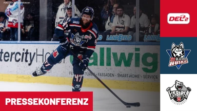 DEL2: EC Kassel Huskies vs. Eisbären Regensburg | Pressekonferenz