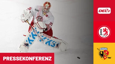 DEL2: Düsseldorfer EG vs. ESV Kaufbeuren | Pressekonferenz