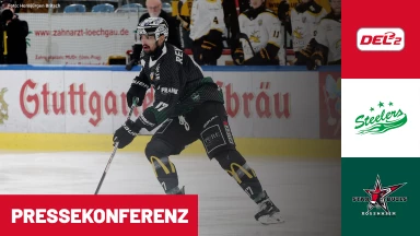 DEL2: Bietigheim Steelers vs. Starbulls Rosenheim | Pressekonferenz