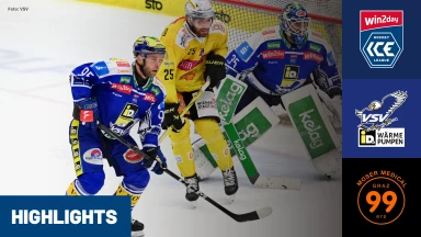 win2day ICE Hockey League: EC IDM Wärmepumpen VSV vs. Moser Medical Graz99ers I Highlights