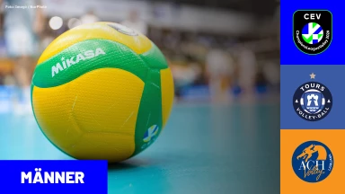CL Männer: TOURS VB vs. ACH Volley LJUBLJANA
