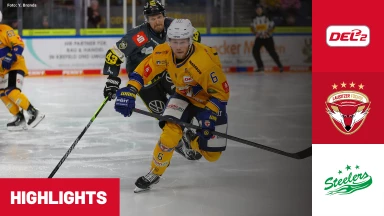 DEL2: Lausitzer Füchse vs. Bietigheim Steelers I Highlights