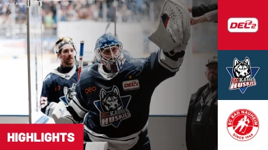 DEL2: EC Kassel Huskies vs. EC Bad Nauheim I Highlights