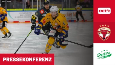 DEL2: Lausitzer Füchse vs. Bietigheim Steelers | Pressekonferenz