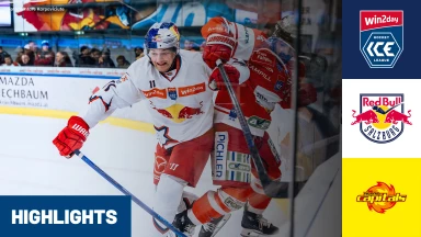 win2day ICE Hockey League: EC Red Bull Salzburg vs. Vienna Capitals I Highlights