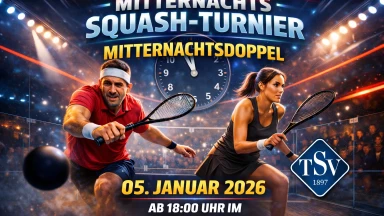 36. Mitternachtsdoppel Squashturnier
