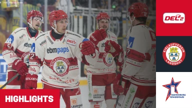 DEL2: EV Landshut vs. Ravensburg Towerstars I Highlights