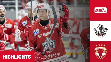 DEL2: Eisbären Regensburg vs. Lausitzer Füchse I Highlights
