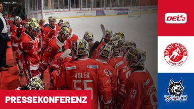 DEL2: EC Bad Nauheim vs. EHC Freiburg | Pressekonferenz