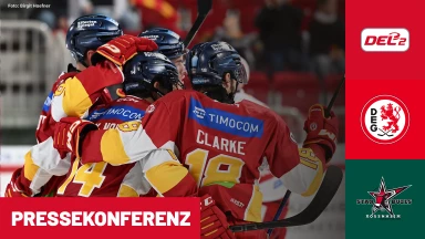 DEL2: Düsseldorfer EG vs. Starbulls Rosenheim | Pressekonferenz