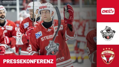 DEL2: Eisbären Regensburg vs. Lausitzer Füchse | Pressekonferenz