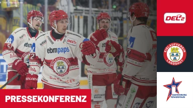 DEL2: EV Landshut vs. Ravensburg Towerstars | Pressekonferenz