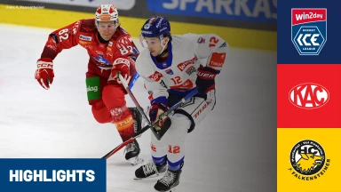 win2day ICE Hockey League: EC KAC vs. HC Falkensteiner Pustertal  I Highlights