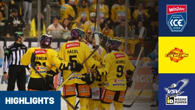win2day ICE Hockey League: Vienna Capitals vs. EC IDM Wärmepumpen VSV I Highlights