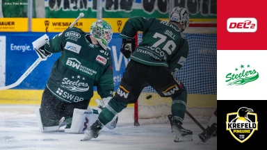 DEL2: Bietigheim Steelers vs. Krefeld Pinguine