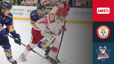 DEL2: EV Landshut vs. EC Kassel Huskies
