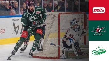 DEL2: Starbulls Rosenheim vs. Bietigheim Steelers